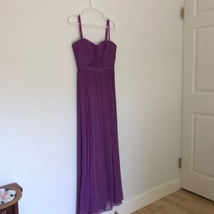 Beautiful magenta prom dress
